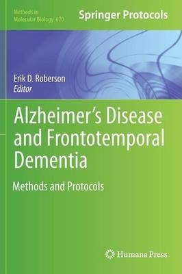 Libro Alzheimer's Disease And Frontotemporal Dementia - E...