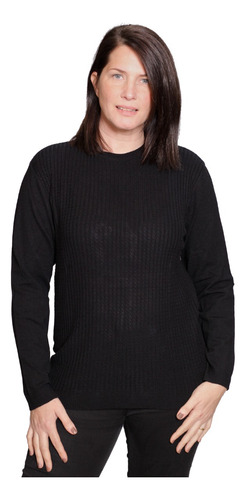 Pullover - Sweater Tejido Mujer Talles Grandes Premium 3401
