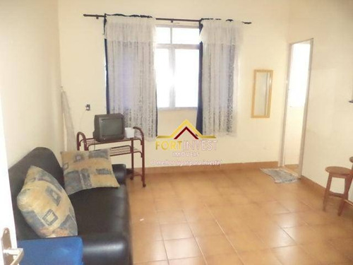 Kitnet Com 1 Dormitório À Venda, 32 M² Por R$ 145.000,00 - Boqueirão - Praia Grande/sp - Kn0044
