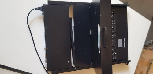Gaveta Rackmux Kvm Com Comutador Kvm Usb Embutido Nti 17 (Usado)
