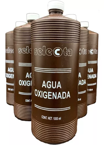 Agua Oxigenada al 5 % - 1000 ml.