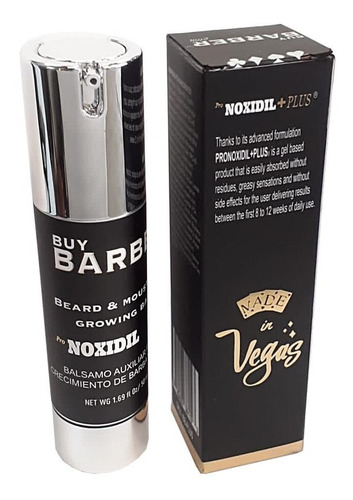Buy Barber Balsamo Crecimiento De Barba Pro Noxidil +plus15%