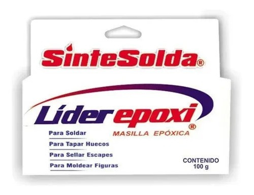 Masilla Epoxica Tapa Huecos Sintesolda 100g