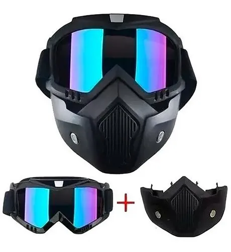 Mascara depredador para casco hotsell