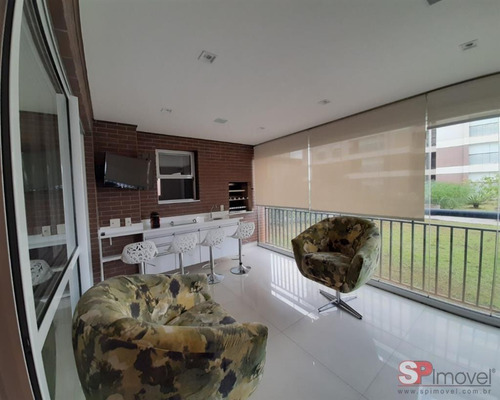 Imagem 1 de 22 de Ótimo Apto Com 7 Anos De Idade, Próximo A Brás Leme, Com Moveis Planejados E Piso Em Porcelanato Na Sala, Varanda Gourmet, 3 Suítes, 3 Vaga, 162,00 - Mv244 - 69956162