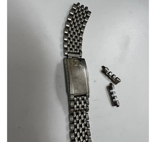Extensible Para Reloj Omega Acero  18mm Antiguo Vintage 3