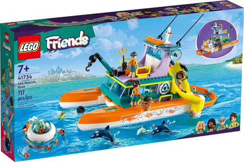 Juego De Juguetes De Construcción Lego Friends Sea Rescue Bo