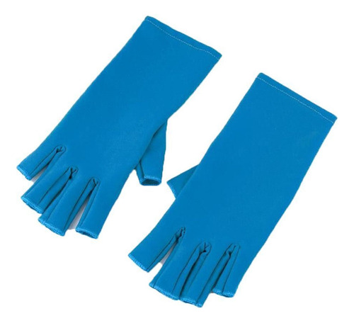 7 Pares Guantes Protectores De Manicura Contra Los Rayos Uv