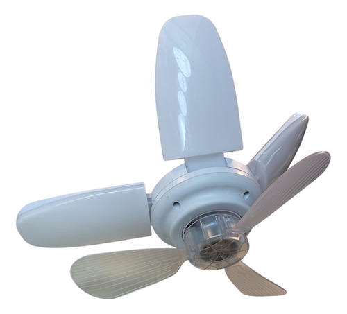 Lámpara-ventilador 3aspas (4 Lámparas) 81.28 Cm Blanco Blanco Plástico 3