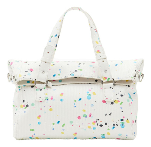 Bolso De Mano Desigual Accessories Pu, Blanco