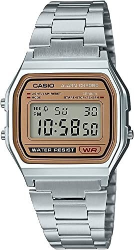 Casio, A158wea-9cf, Clásico Reloj Digital Pulsera Informal,