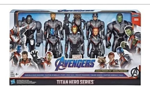 8 Avengers Hasbro Titan Heroes