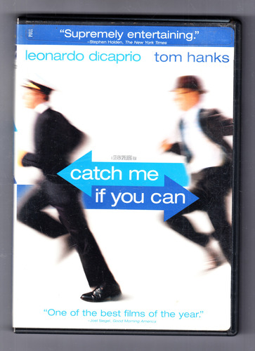 Catch Me If You Can  Dvd Original Usado Qqd.