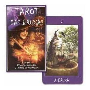 Tarot Das Bruxas - Baralho Com 22 Cartas Mais Livro