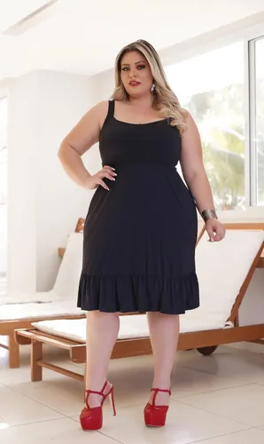 Vestido Soltinho Disfarça Barriga Plus Size Moda Feminina