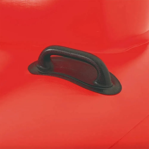 Imagem 3 de 8 de Boia Picape Inflável Vermelha Com Cooler Flutuante Mor