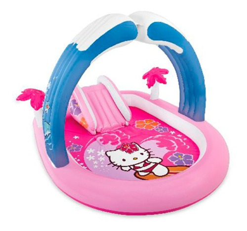 Imagen 1 de 6 de Playcenter Inflable Intex Kitty 211x163x121cm 57137np