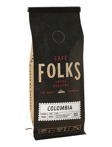 Café Colombia En Grano Molido | 250 Gr. Folks