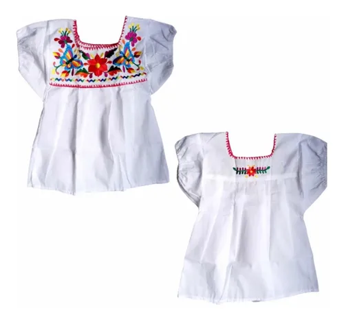 Blusas tipicas para niñas outlet