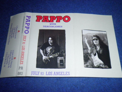 Pappo With Deacon Jones July 93 Los Angeles Casette Riff