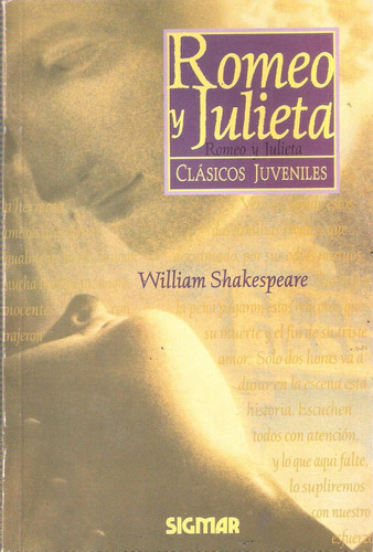 Romeo Y Julieta. Clásicos Juveniles, Sigmar