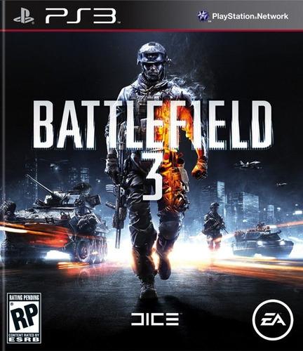 Battlefield 3 Playstation 3 Ps3 Frete Grátis Bf3 Fps