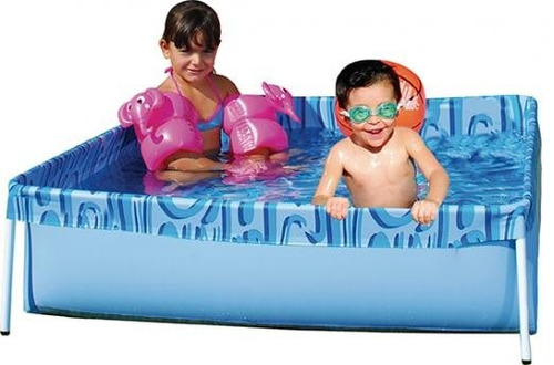 Piscina 400 Litros Armação De Ferro - Mor Envio Imediato!!!