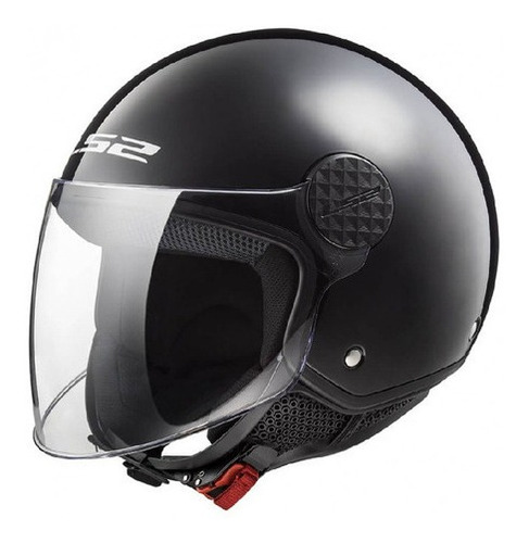 Cascos Ls2 Helmets Sphere Negro Brillante 