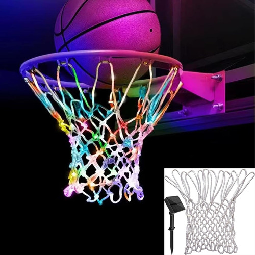 Red De Baloncesto Led Con EnergĂa Solar Mojedi, Red De Balon