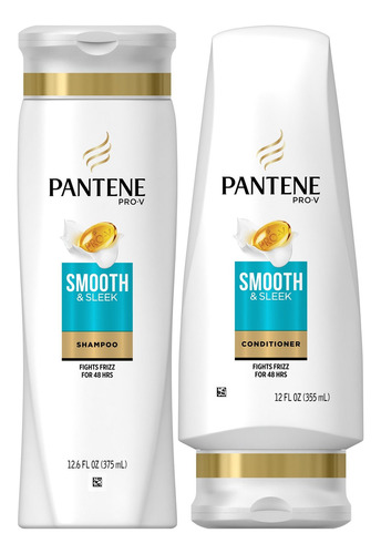 Juego De Pantene Pro-v Smooth And Sl - mL a $102245