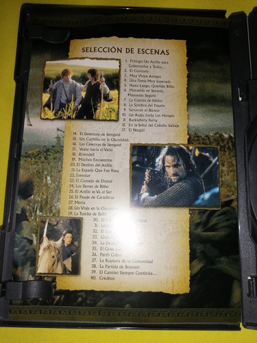 Dvd Original El Señor De Los Anillos La Comunidad Del Anillo (Usado)