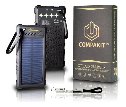 Telefono Cargador Solar 16000 Mah Compakit