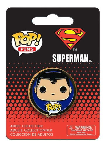 Pin Funko Pop Dc Comics Superman