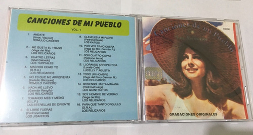 Canciones De Mi Pueblo - Volumen 1 - Cd Hecho En México Sony