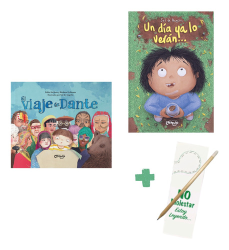 Promo - Viaje Dante + Dia Ya Lo Veran - Catapulta - 2 Libros