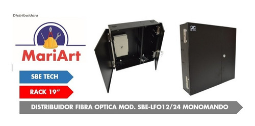 Distribuidor De Fibra Optica 12/24 Acopladores Sbe-lfo12/24
