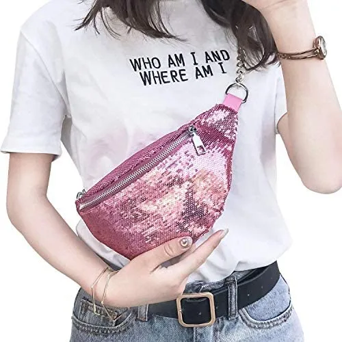 Riñonera glitter sale