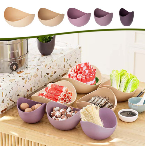 Juego De 5 Cuencos De Ensalada De Frutas Y Cereales Para Dec