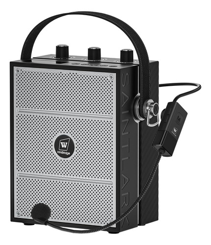 Amplificador De Voz Con Micrófono Diadema Inalámbrico 40w
