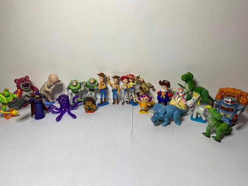 Colección De Figuras Disney Pixar De Toy Story 1, 2 Y 3 (Usado)