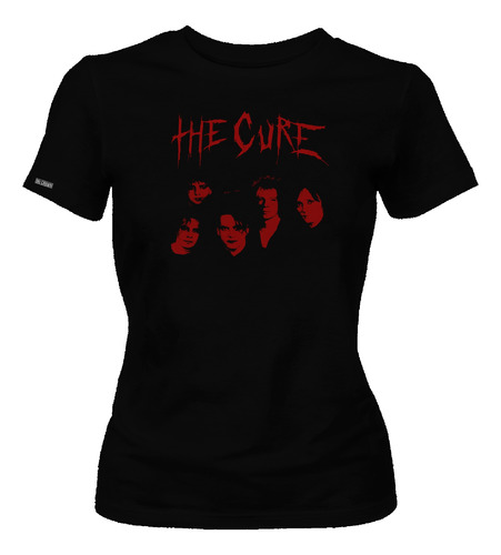 Camiseta Dama Mujer The Cure Banda Rock Dbo2