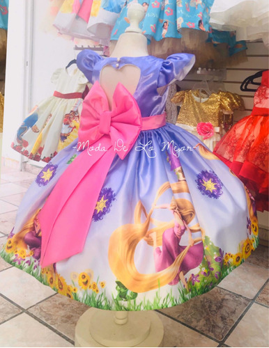 Vestido Rapunzel Hermoso.