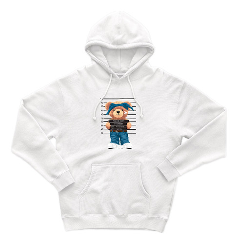 Sudadera Con Capucha Oso Travieso Oso De Moda Unisex