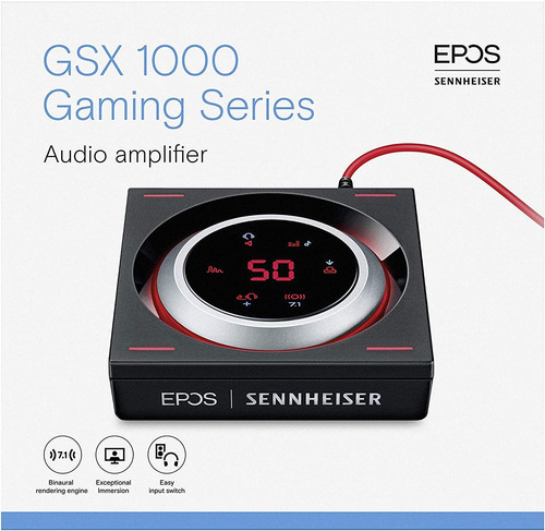 Epos | Sennheiser Gsx 1000 Amplificador De Audio Para Jue...