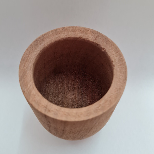 Imagen 4 de 6 de Mate De Madera Premium Cuenco Mates Artesanal Algarrobo 9x8.