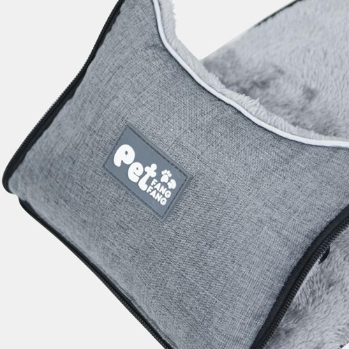 Asiento De Coche Para Perro Con Consola Central Asiento Para