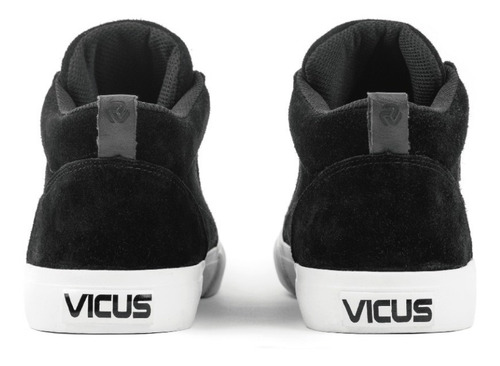 Imagen 4 de 7 de Zapatillas Botitas Vicus Rhino Hi Gamuza Negro