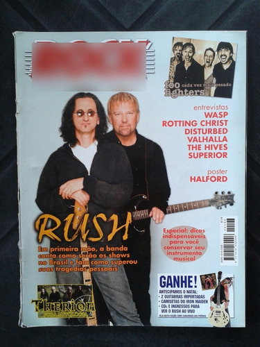 Revista Rock Brigade Ano 21 - N ° 196 - Novembro 2002