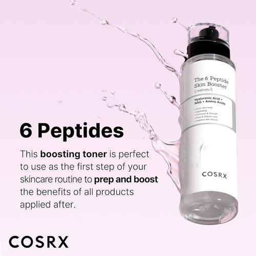 Loción Cosrx The 6 Peptide Skin Booster Cosrx Día Para Todo
