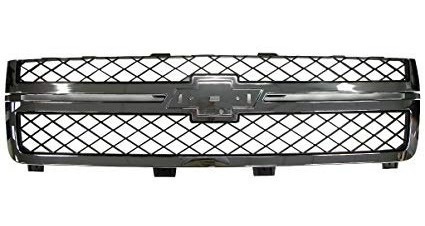Parrilla Frontal Cromada Chevrolet Silverado C3500